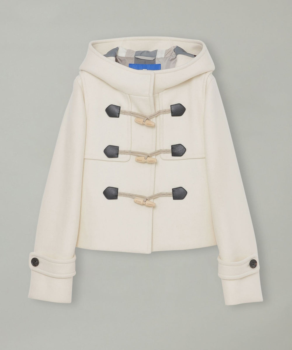 ツイルメルトンショートダッフルコート（コート）｜BLUE LABEL