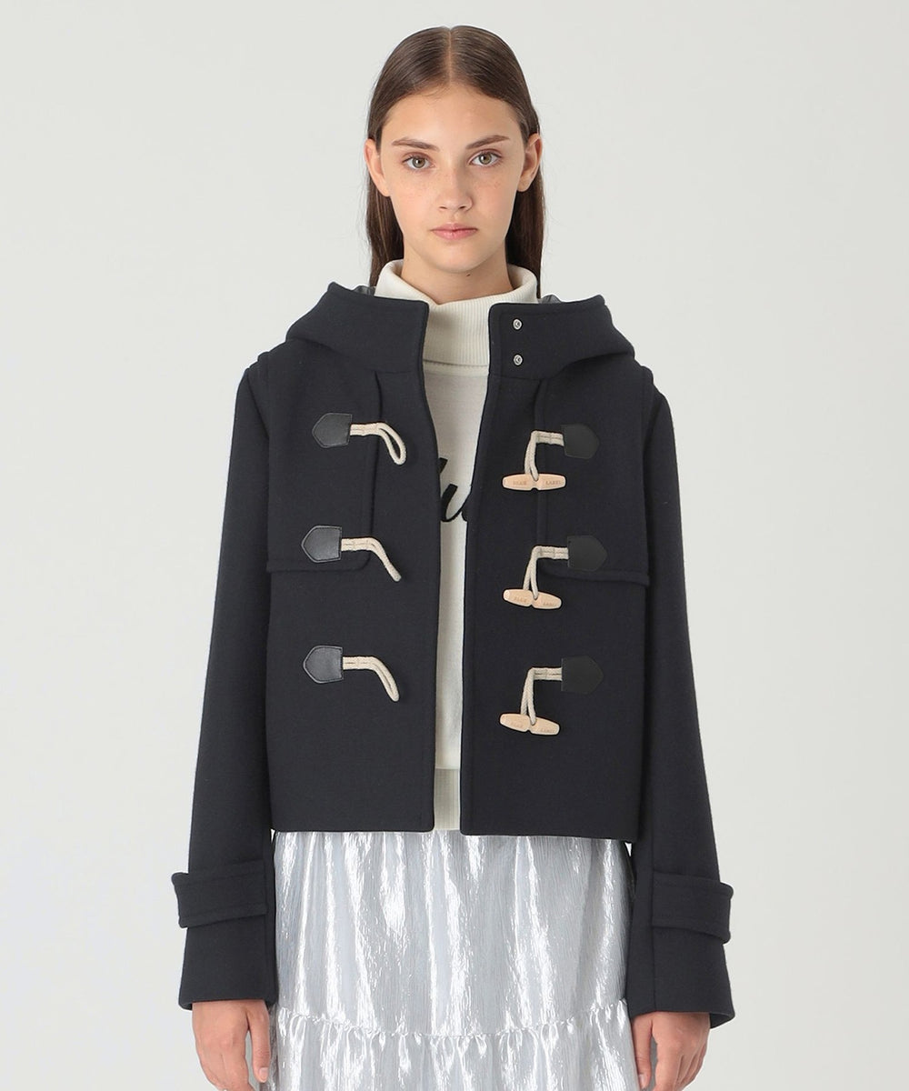 ツイルメルトンショートダッフルコート（コート）｜BLUE LABEL