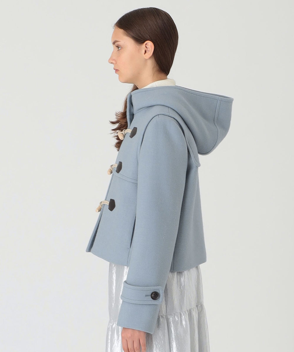 ツイルメルトンショートダッフルコート（コート）｜BLUE LABEL