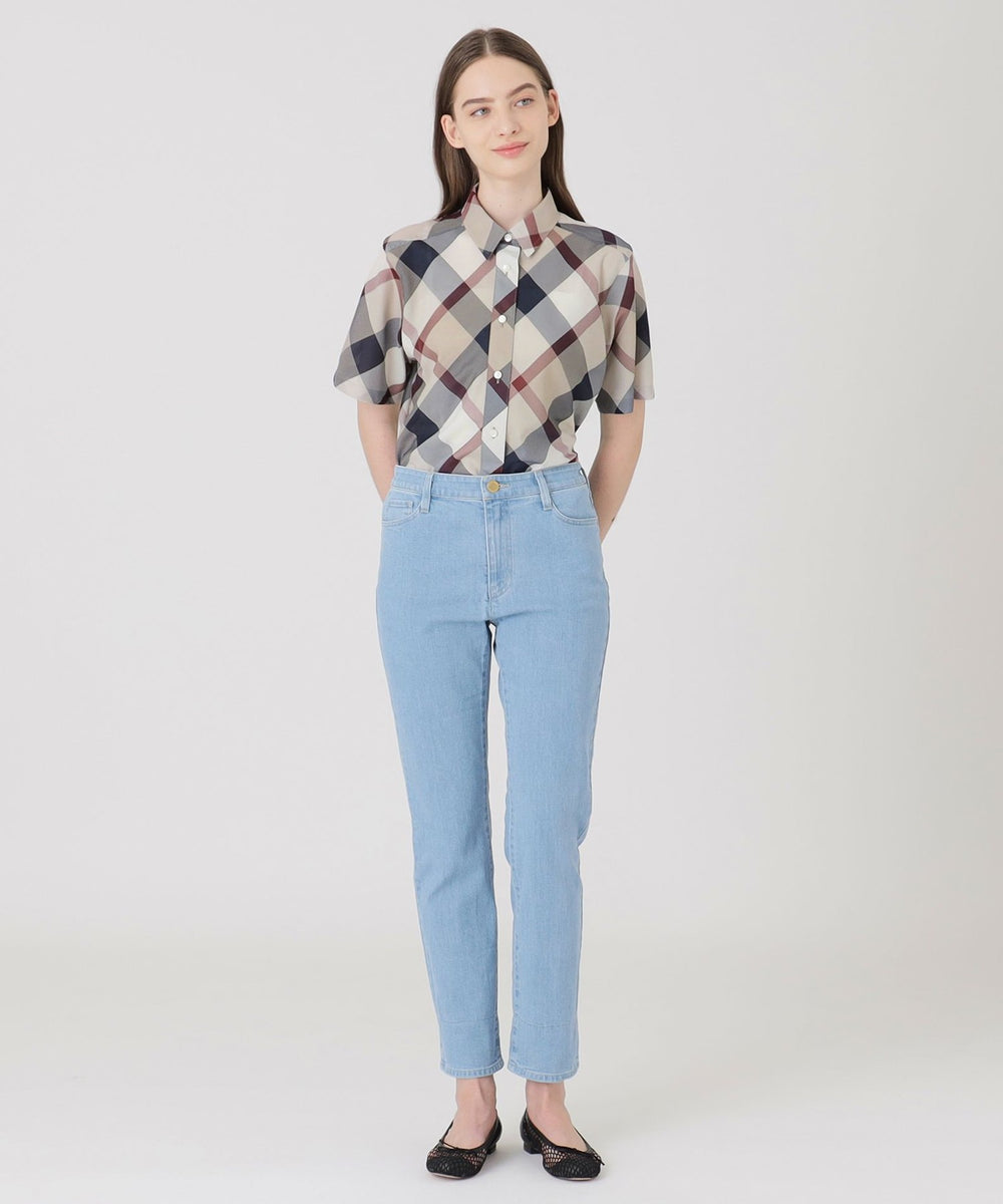 ストレッチデニムストレートパンツ（パンツ）｜BLUE LABEL CRESTBRIDGE