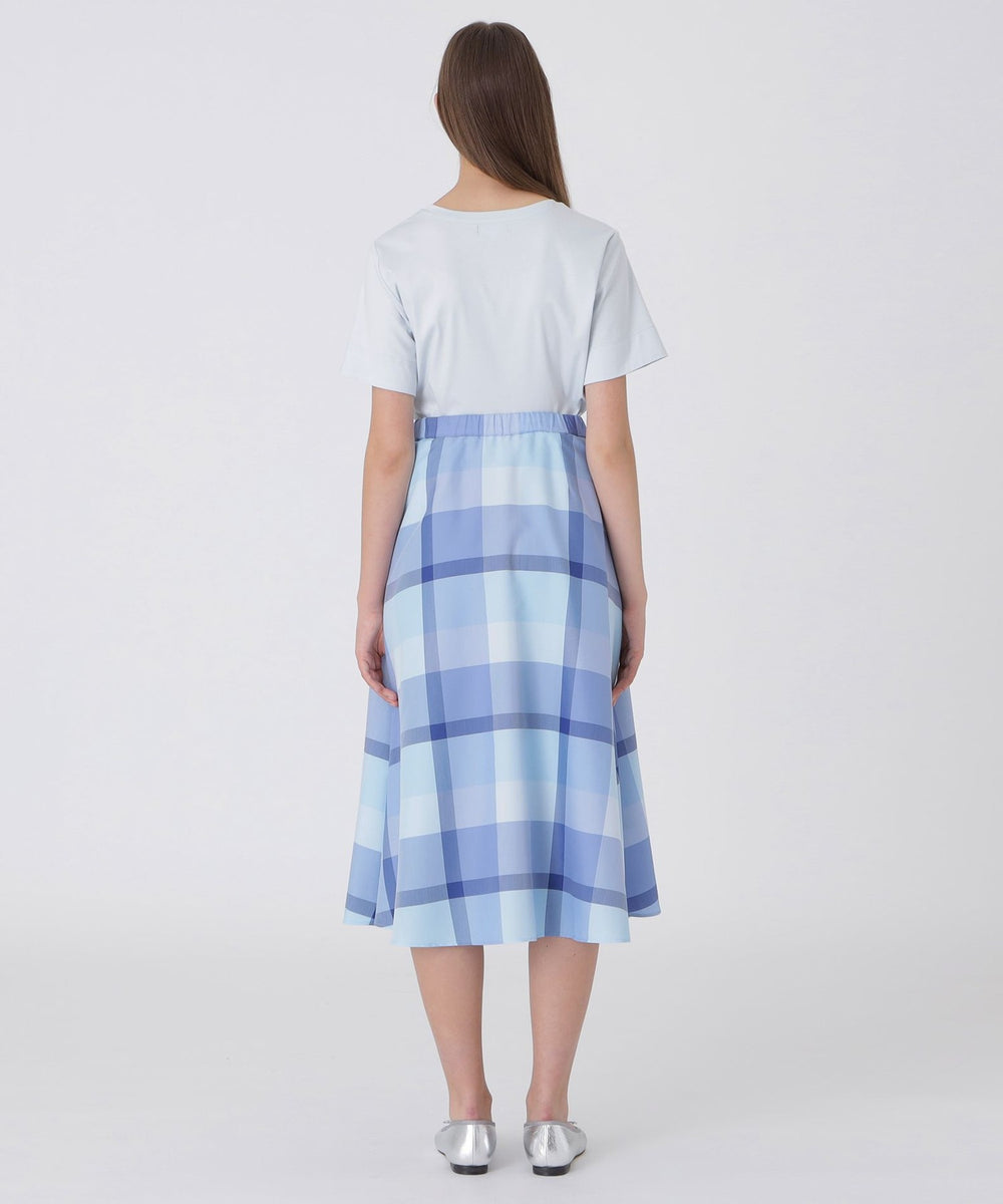 クレストブリッジチェックライトクロッシングツイルスカート（スカート