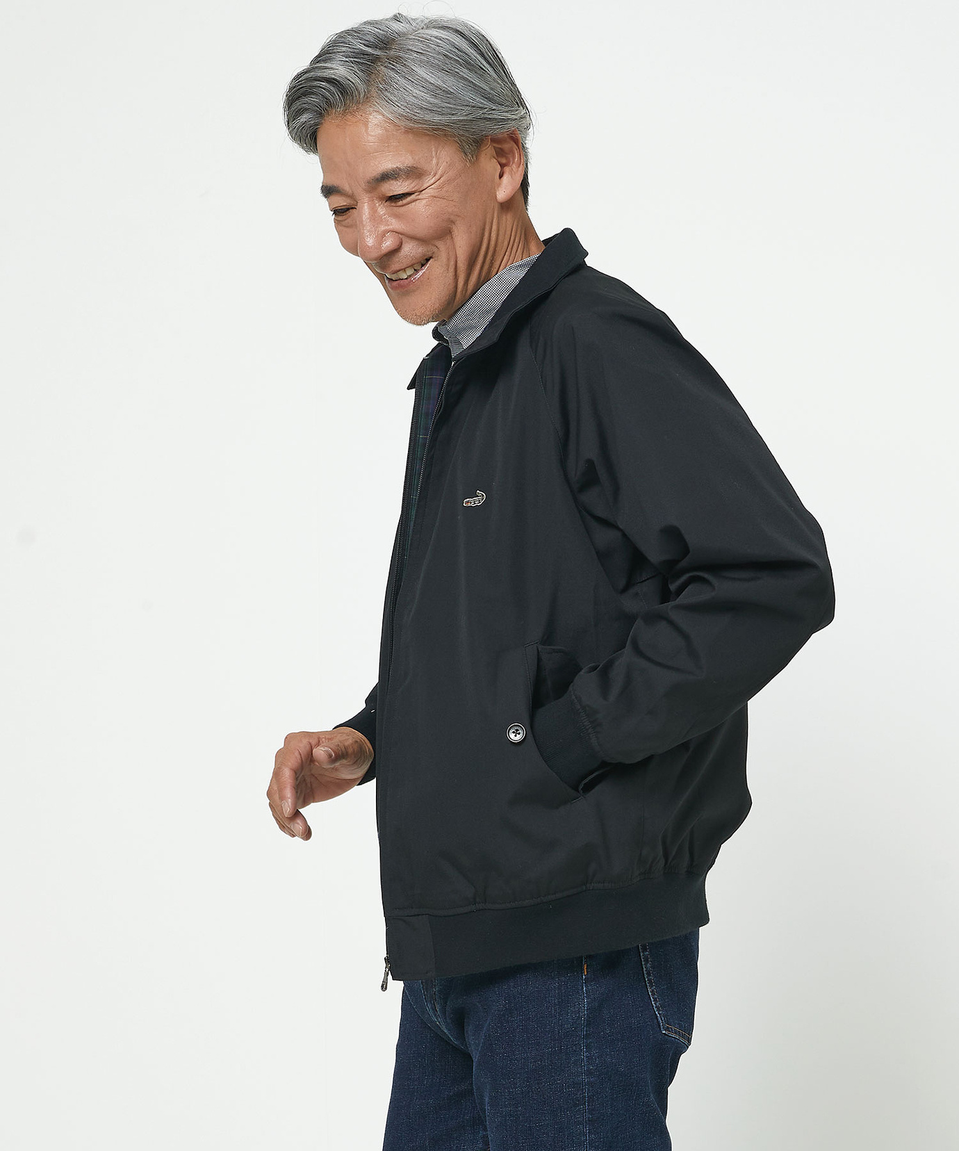 メンズ ハウンドブルゾン【日本製生地】通販 [1604-06400