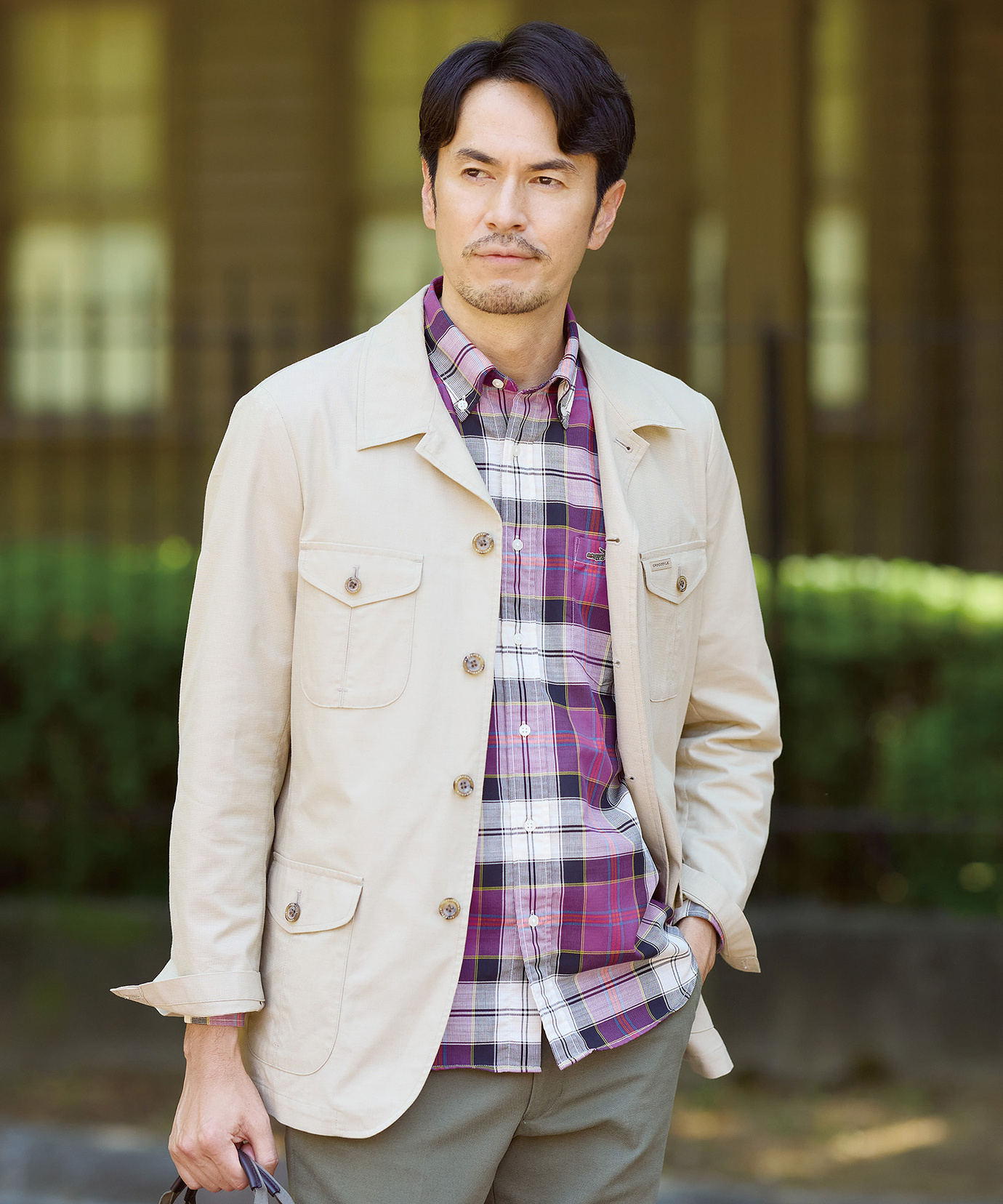 メンズ フラップポケット付 ジャケット通販 [1604-55401