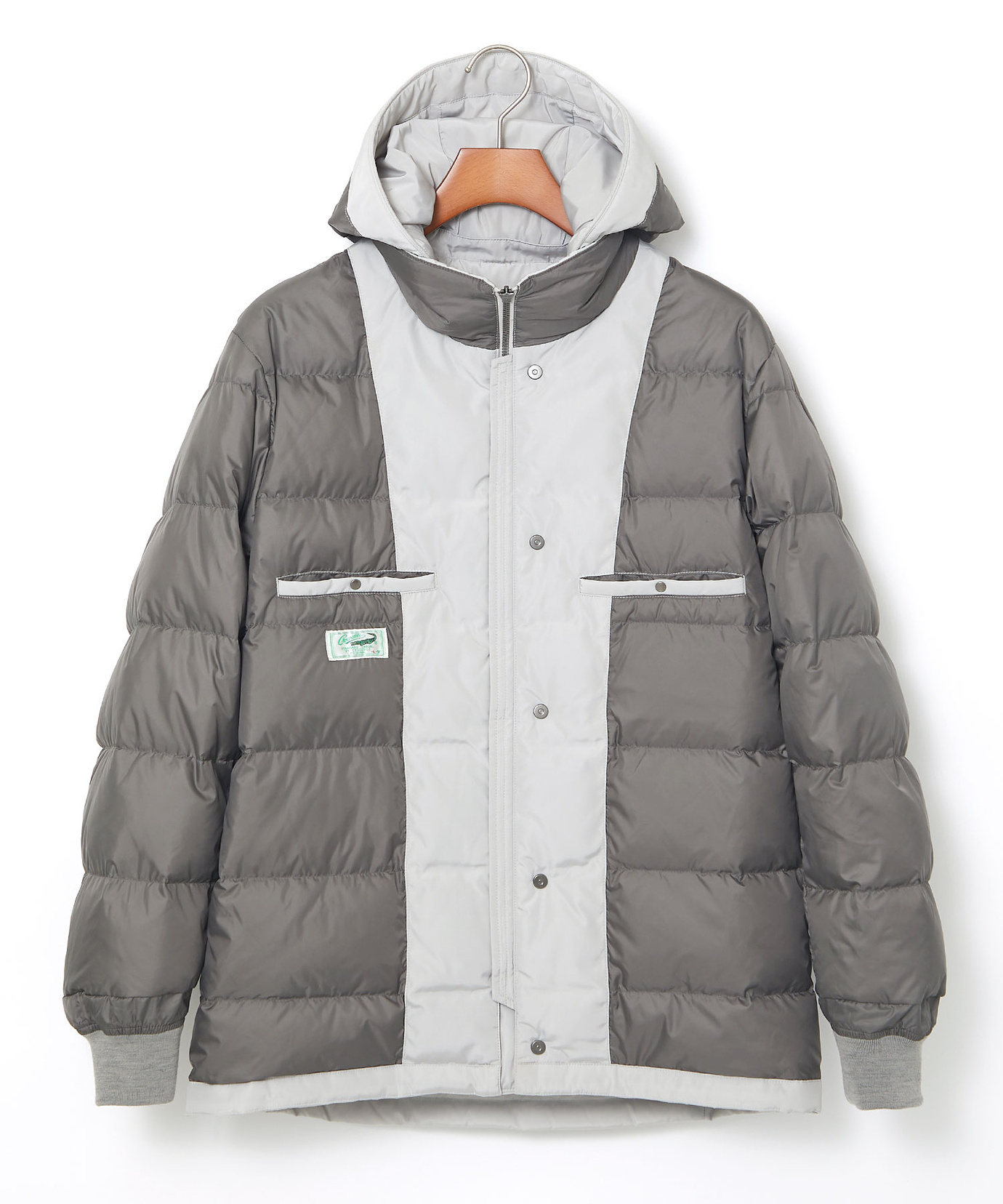 メンズ 内キルト スタンドカラー ダウン ジャケット通販 [1604-58402