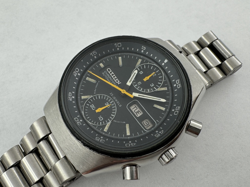 CITIZEN 67-9119 “Spyder” Chronograph Day/Date Flyback Cal 8110A