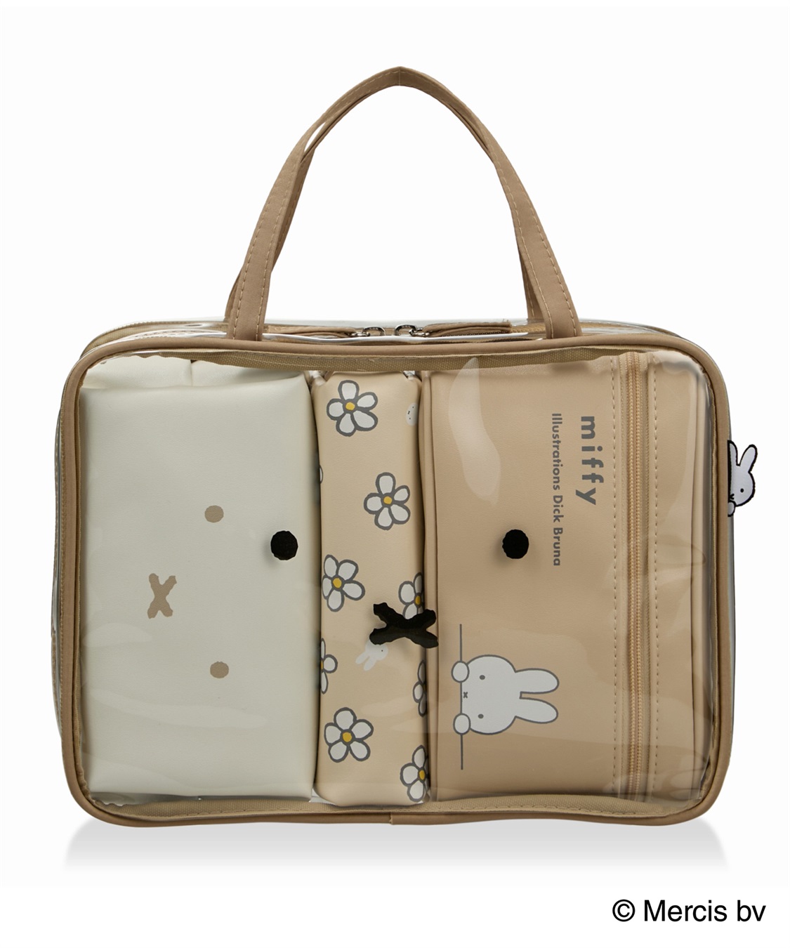 ミッフィー/miffy】トラベルポーチセット 長方形 Life Style by cross