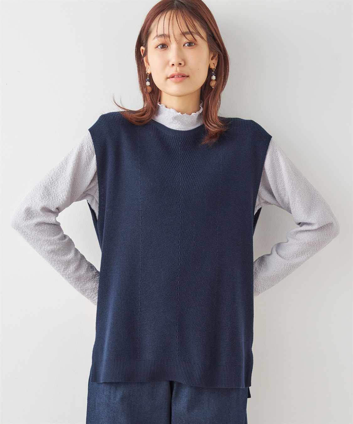 ニットベスト DECOY｜クロスプラス公式通販サイト