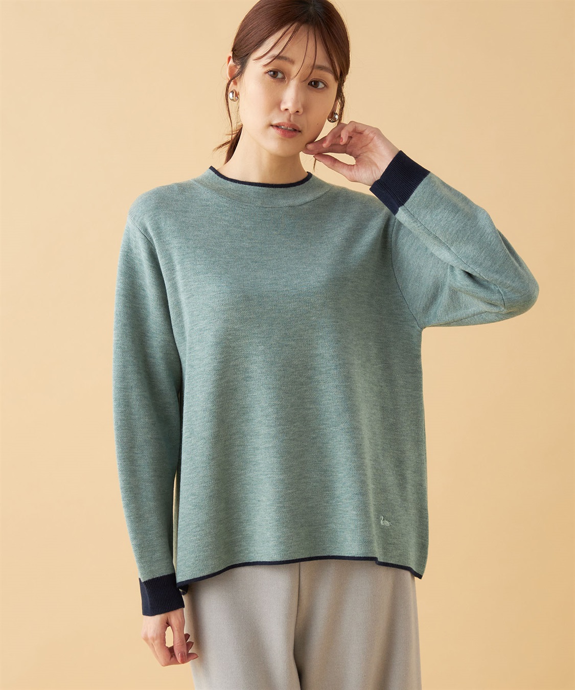 ダブルフェイスニットプルオーバー DECOY｜クロスプラス公式通販サイト