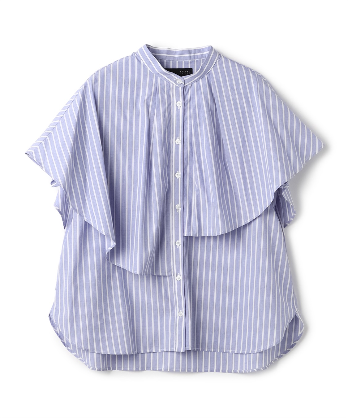 アシンメトリーケープカラーブラウス ATSURO TAYAMA｜クロスプラス公式