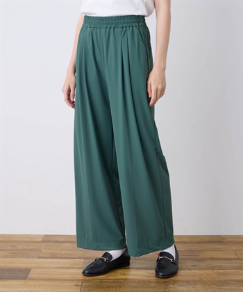 接触冷感】超冷感タックワイドパンツ LE SOUK HOLIDAY｜クロスプラス
