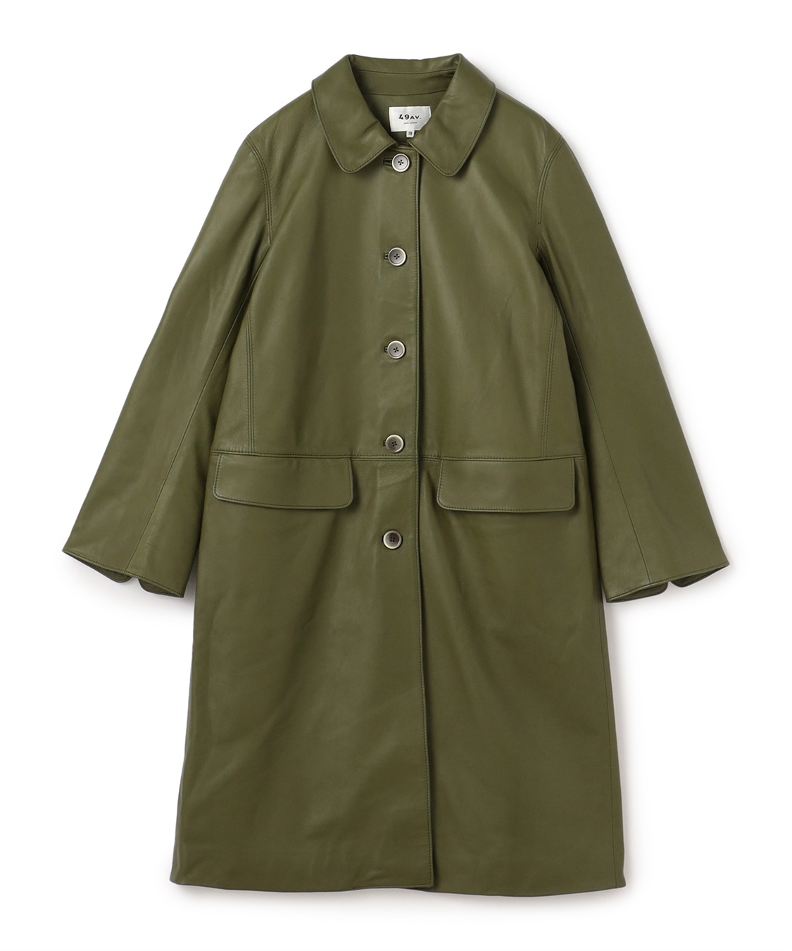 レザーステンカラーコート 49AV JUNKO SHIMADA｜クロスプラス公式通販