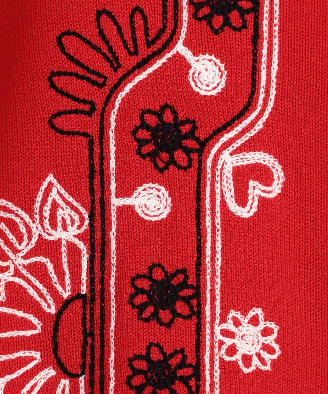 バンダナ刺繍ニットカーディガン 49AV JUNKO SHIMADA｜クロスプラス