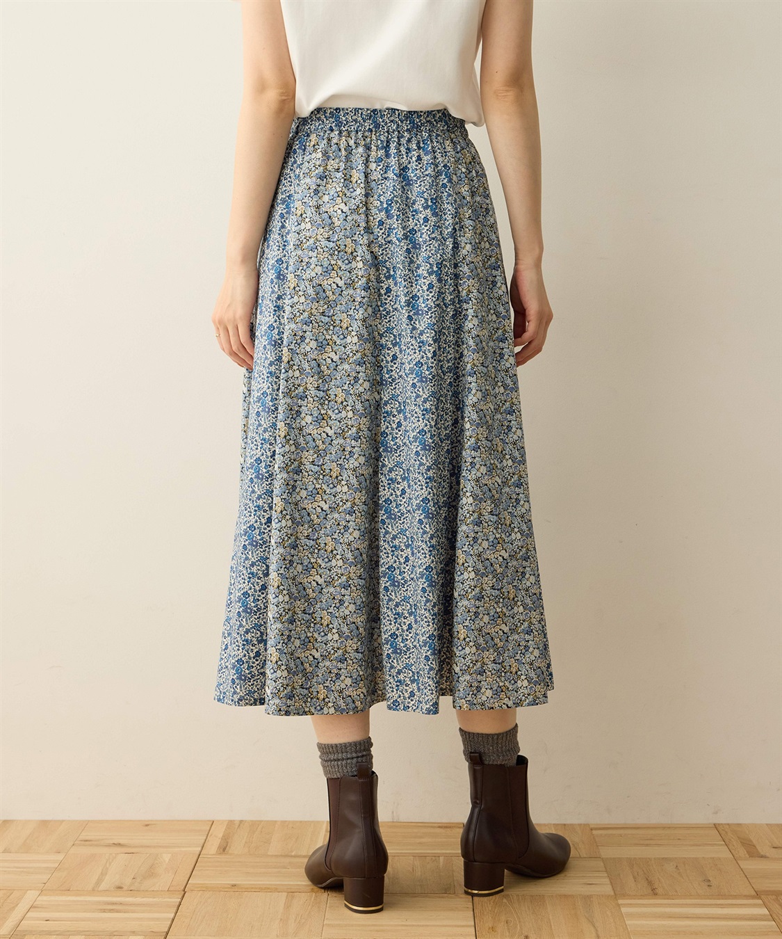 リバティプリントスカート DECOY｜クロスプラス公式通販サイト