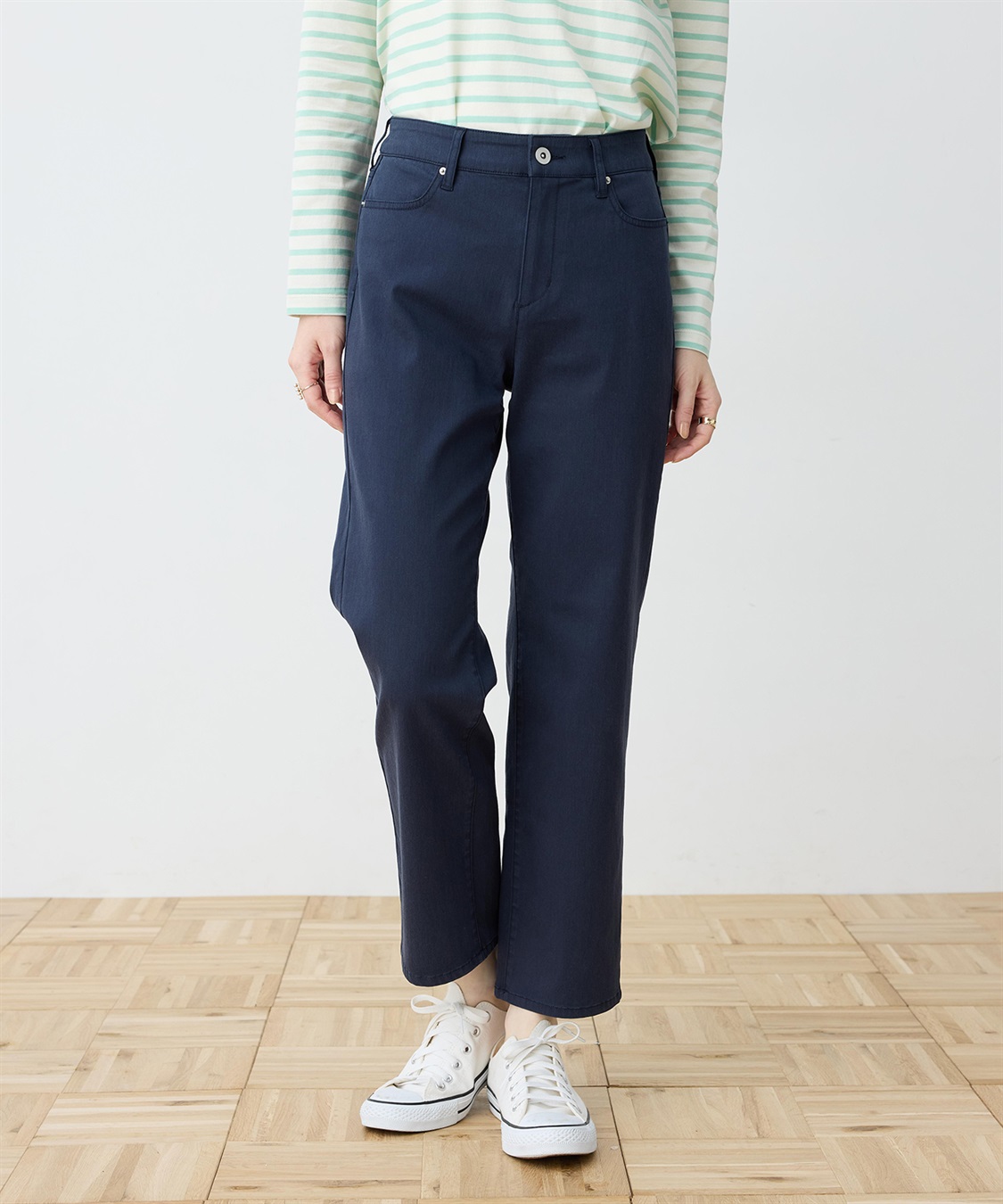 ストレッチストレートパンツ【接触冷感】 DECOY｜クロスプラス公式通販