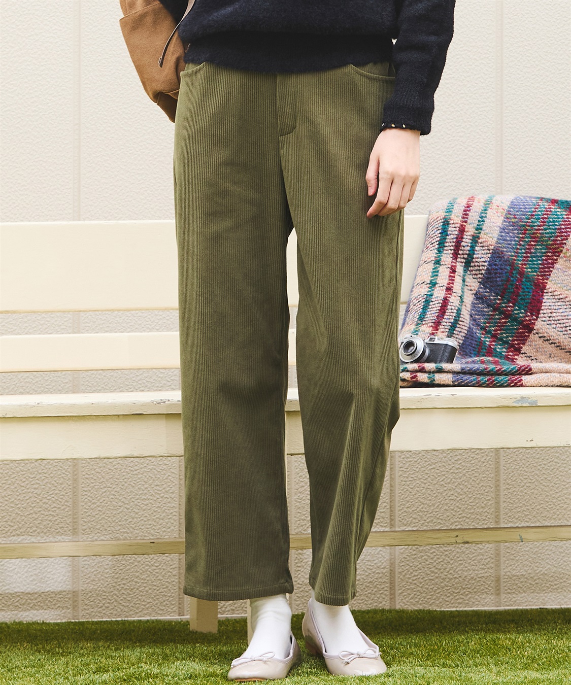 コーデュロイパンツ Petit Honfleur｜クロスプラス公式通販サイト