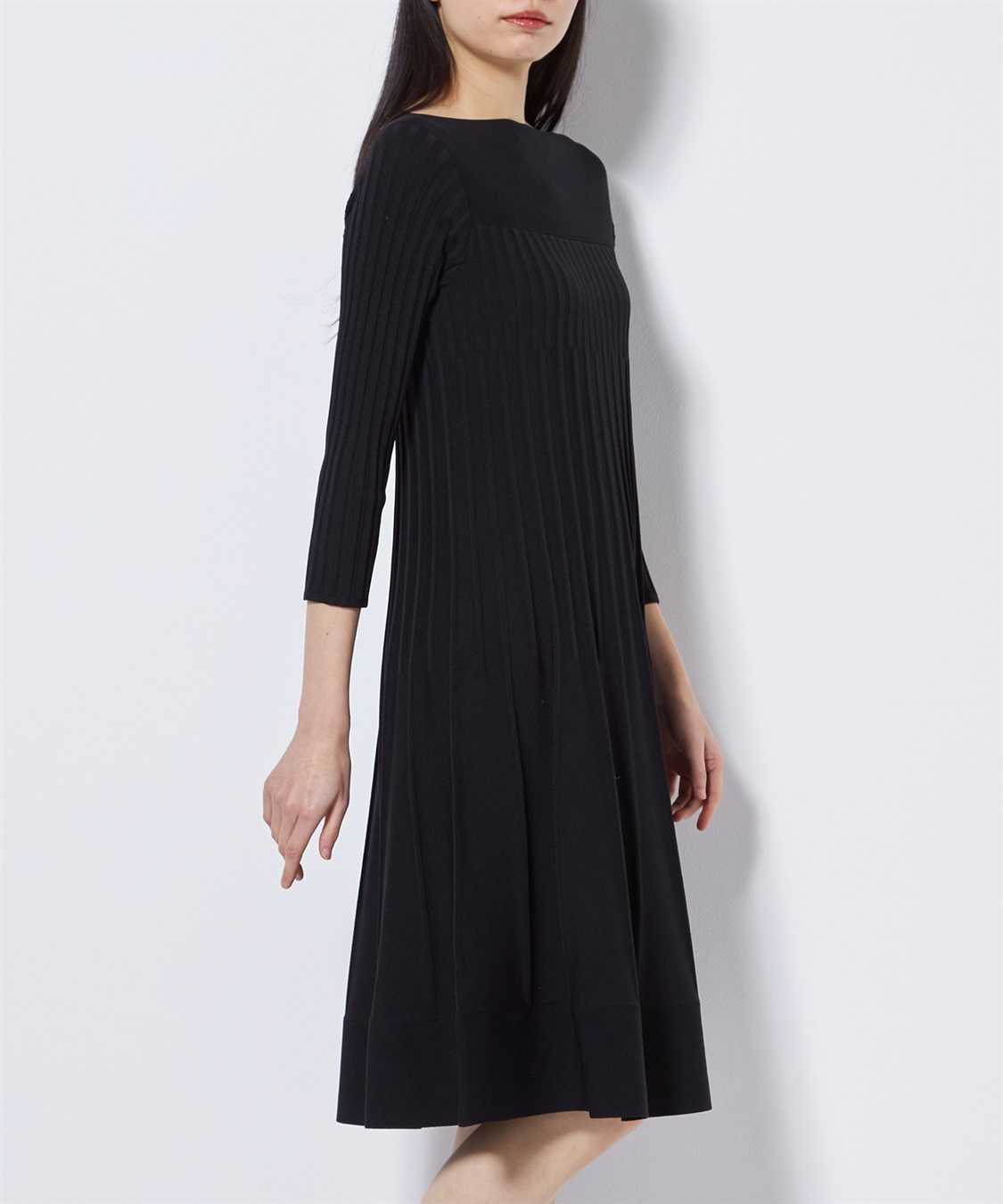 プリーツニットワンピース 49AV JUNKO SHIMADA｜クロスプラス公式通販