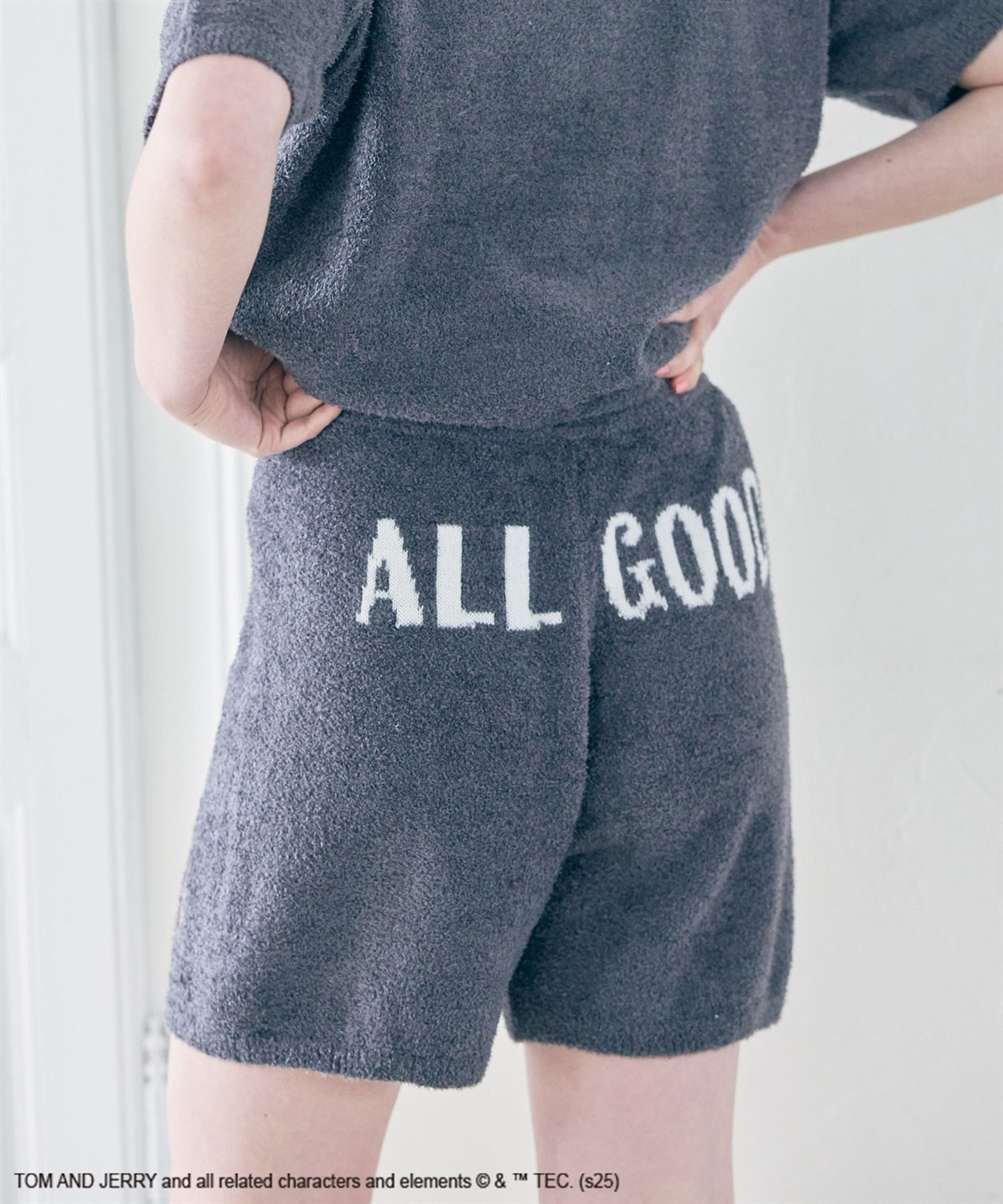 TOM and JERRY/トムとジェリー】トムジェリもこもこルームウェアハーフ