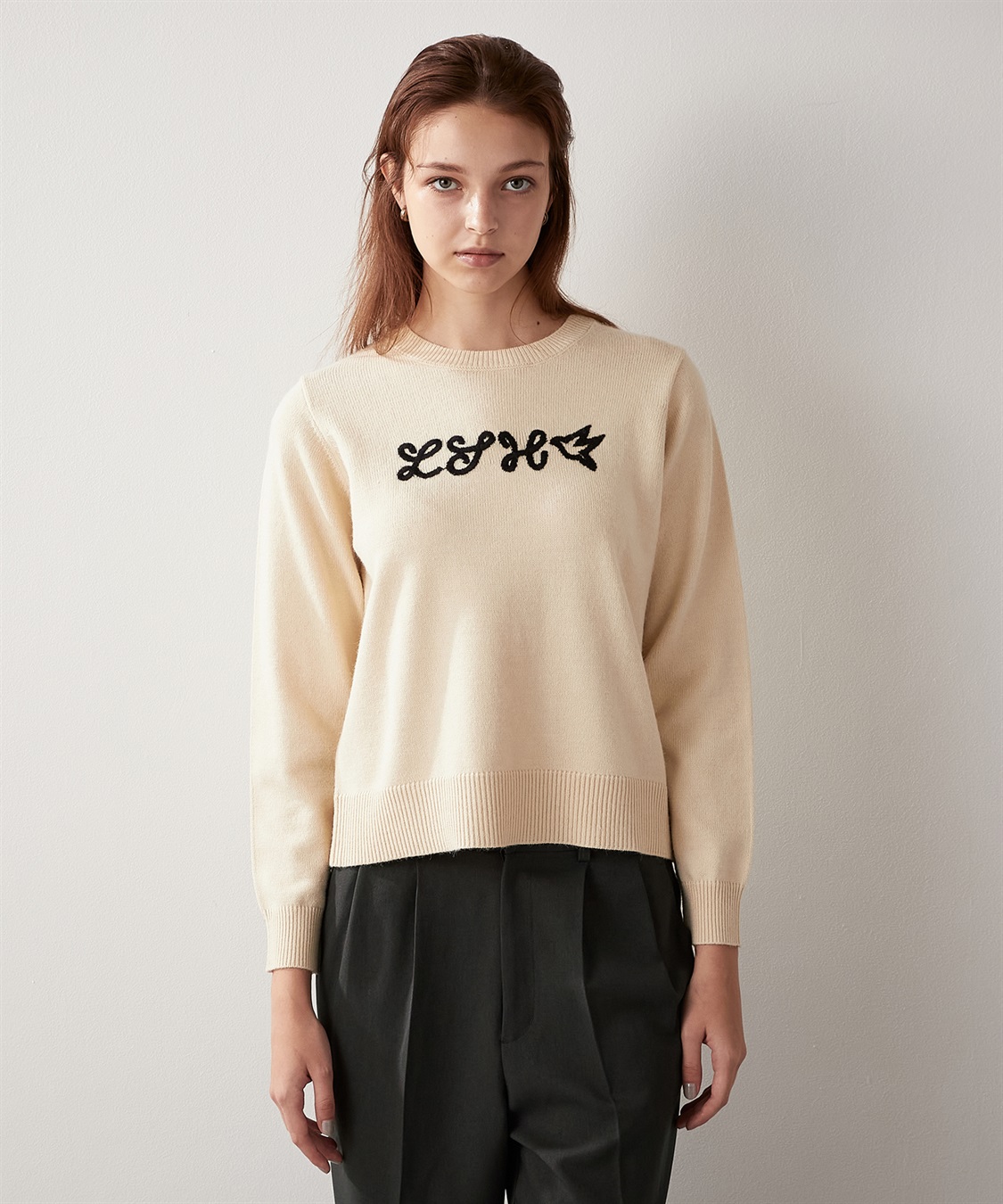 ロープ刺繍 ニットプルオーバー LE SOUK HOLIDAY｜クロスプラス公式