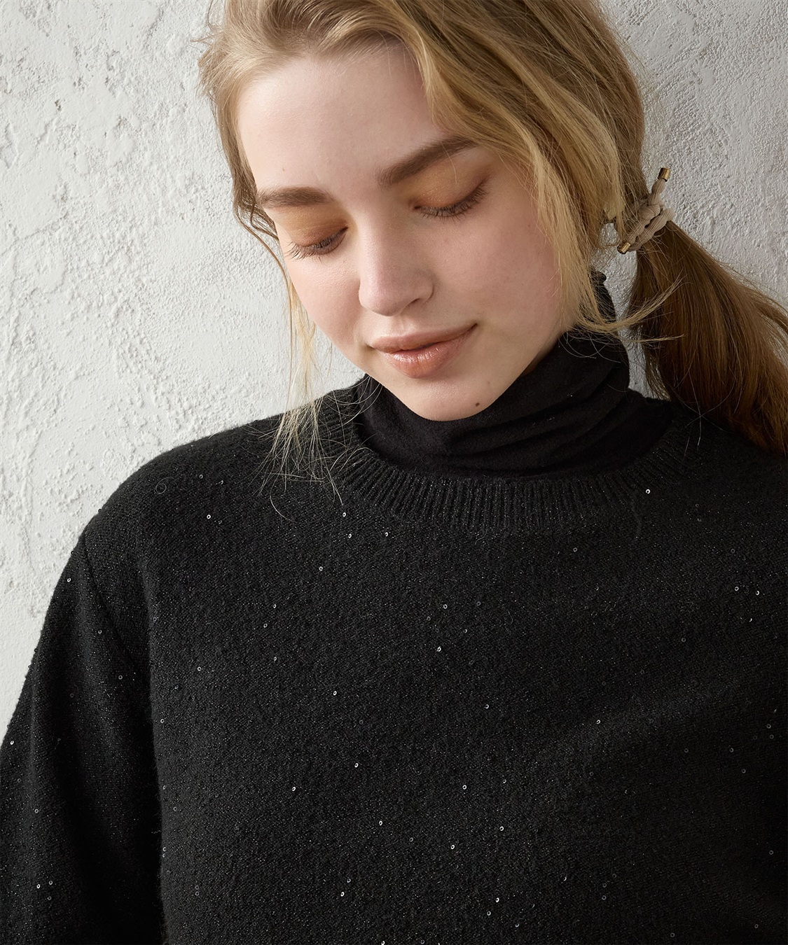 スパンコール ニットプルオーバー LE SOUK HOLIDAY｜クロスプラス公式