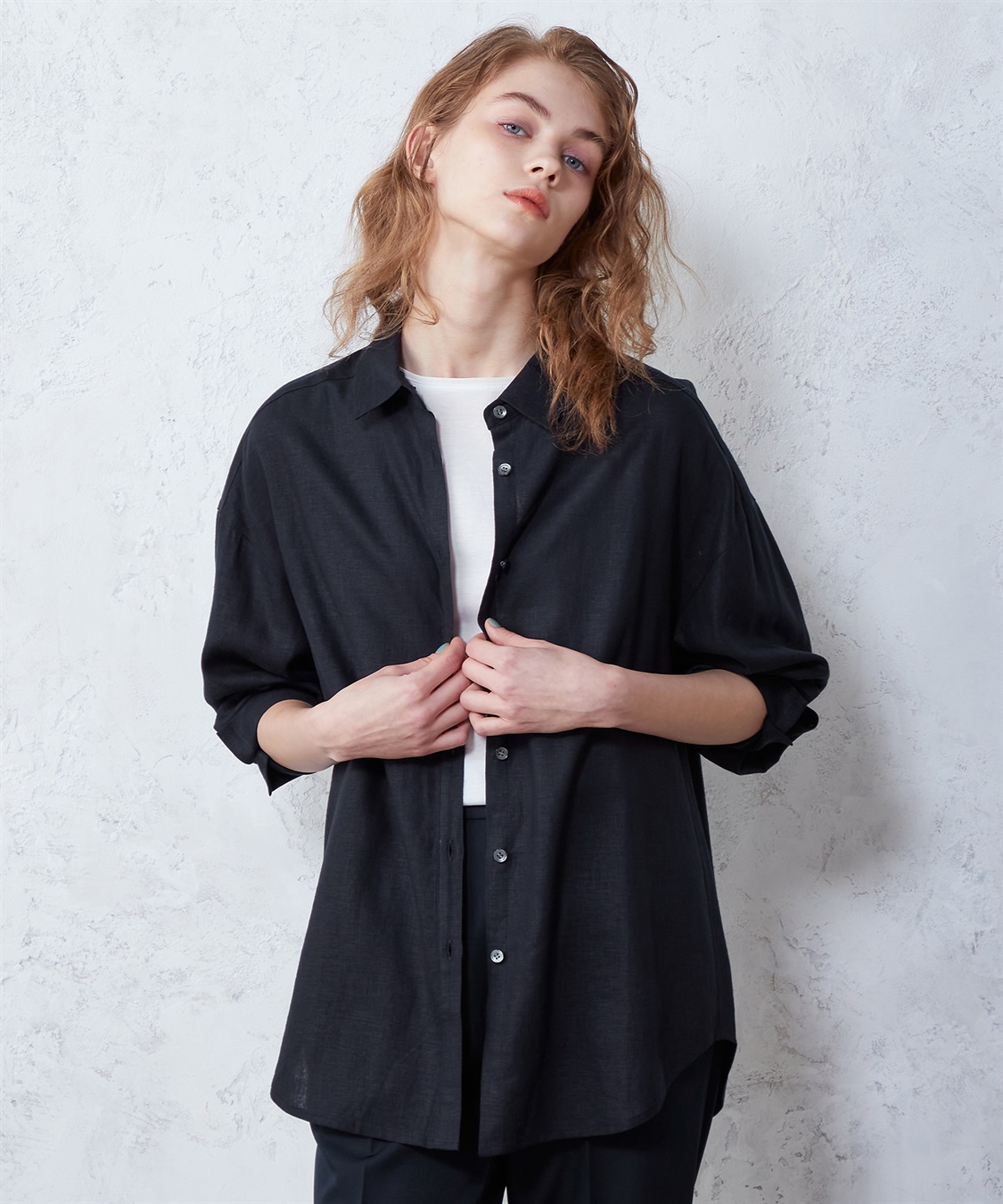 モダールリネンシャツ LE SOUK HOLIDAY｜クロスプラス公式通販サイト