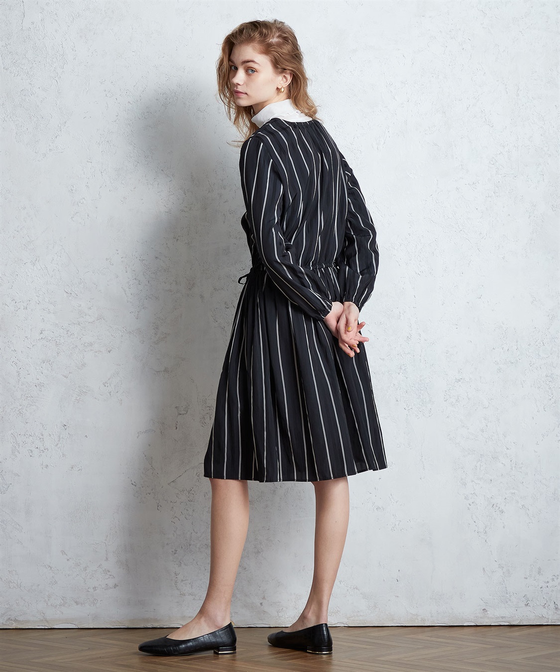 ストライプワンピース LE SOUK HOLIDAY｜クロスプラス公式通販サイト