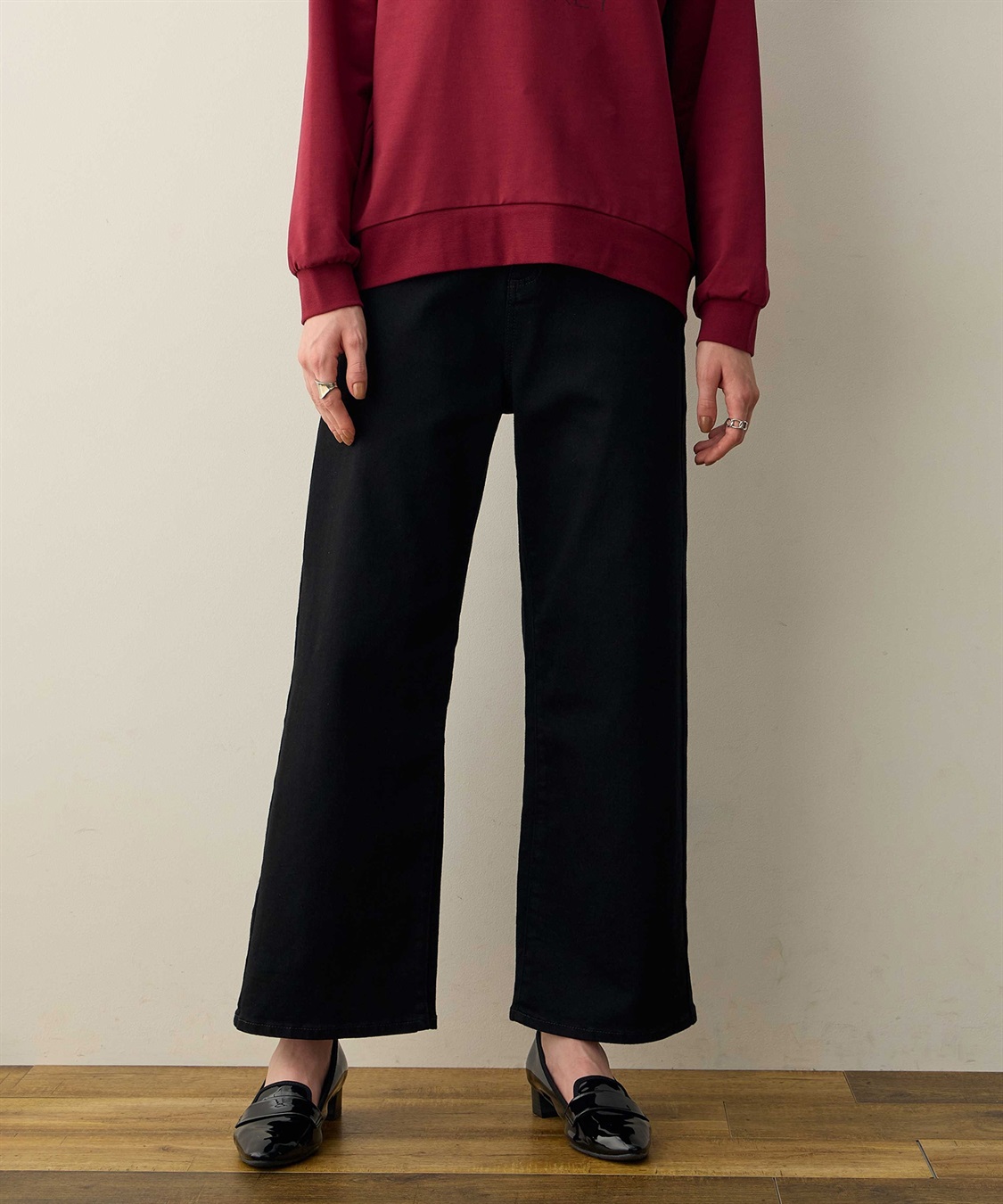 ワイドデニムパンツ LE SOUK HOLIDAY｜クロスプラス公式通販サイト