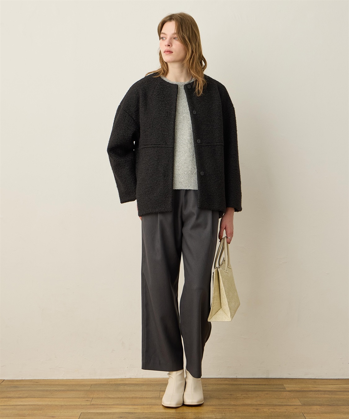 ブークレショートコート LE SOUK HOLIDAY｜クロスプラス公式通販サイト