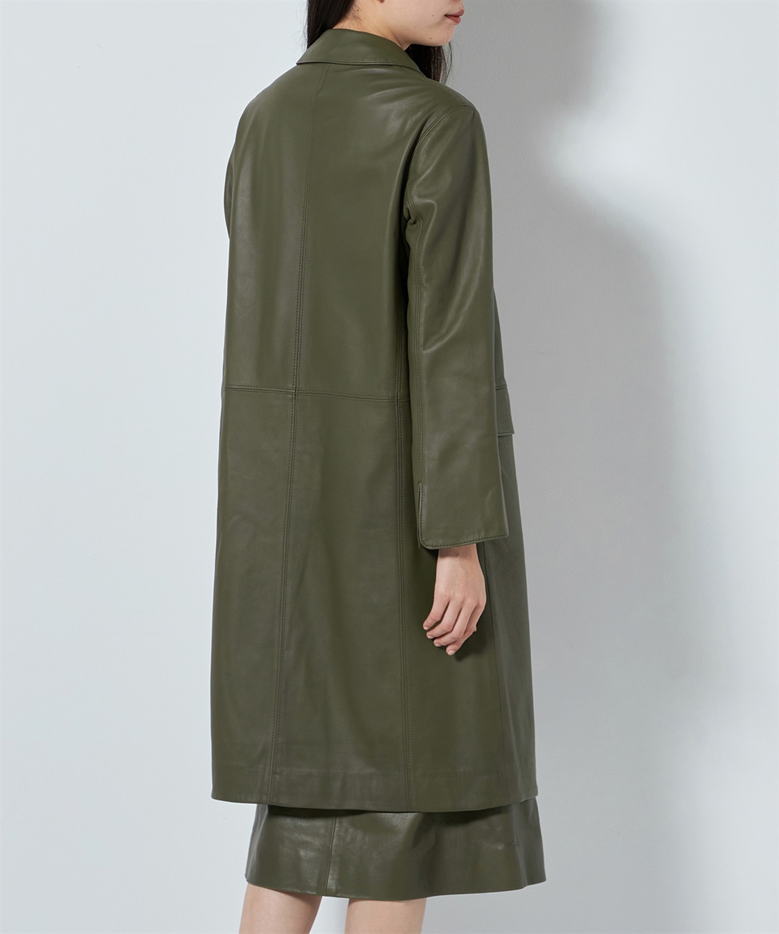 レザーステンカラーコート 49AV JUNKO SHIMADA｜クロスプラス公式通販