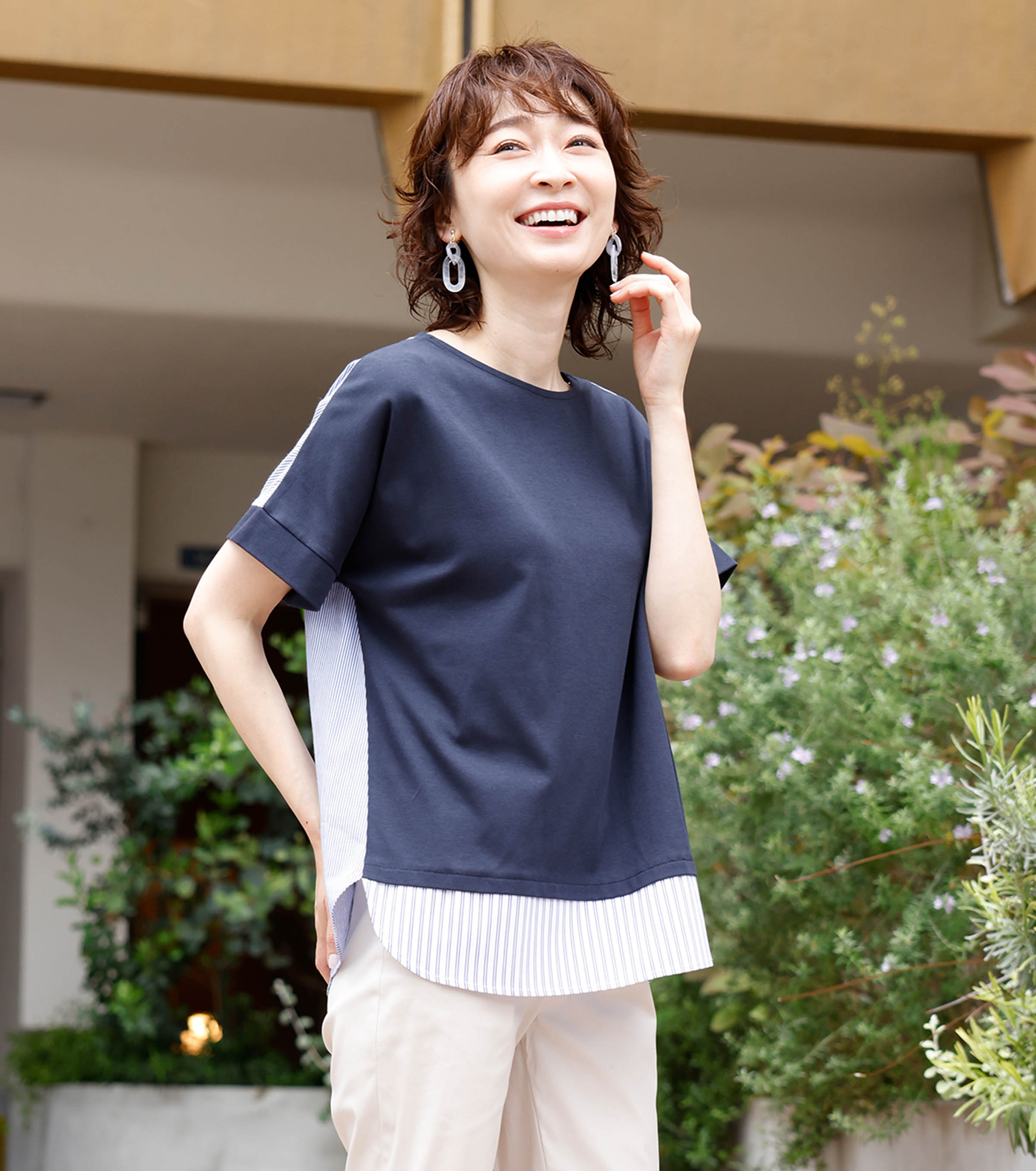 DECOY 夏のTOPS style 接触冷感の夏の服。 | CROSS PLUS