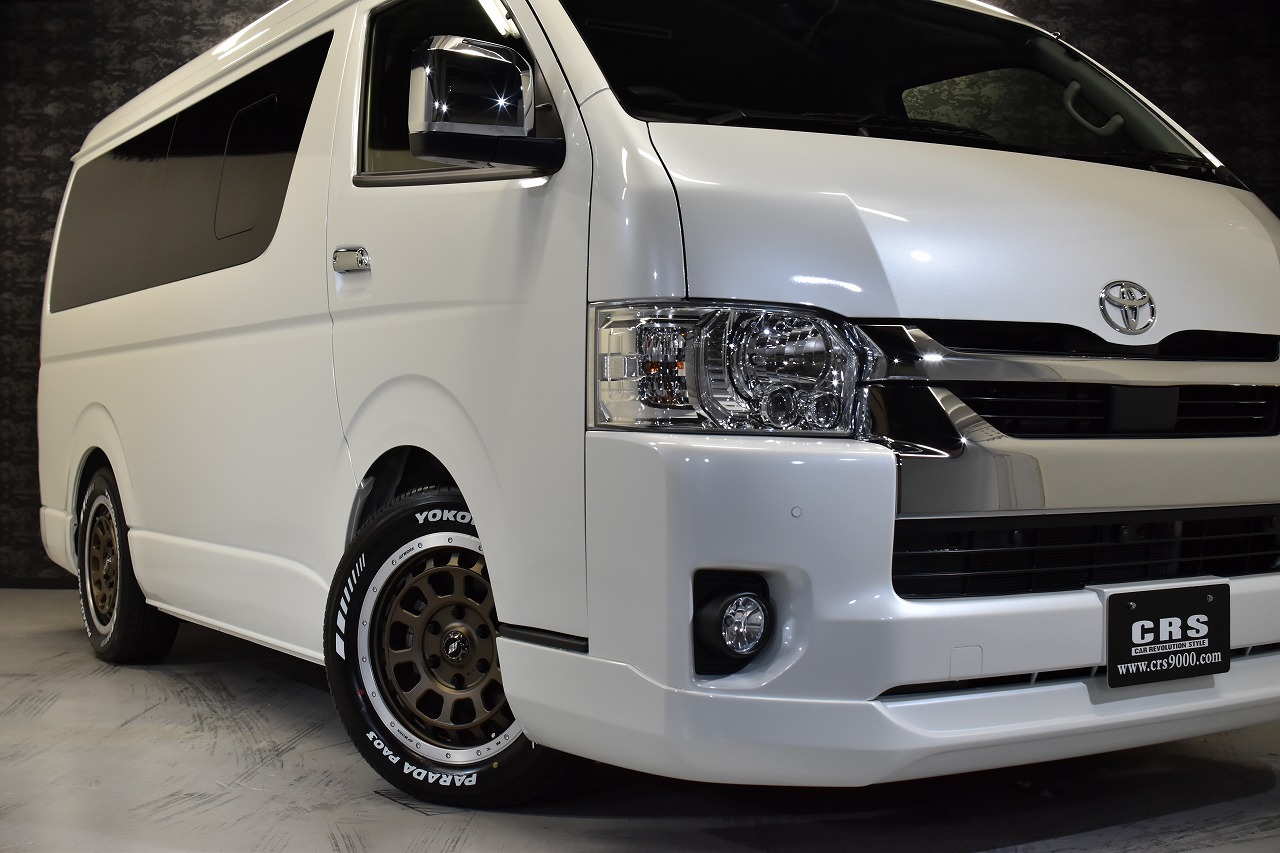 5 ハイエースワゴンGL 2WD 2700cc ホワイトパール CRSコンプリート