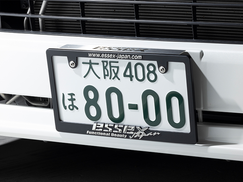 ES ナンバーフレーム 3Dロゴ Essexjapan フロントリア共通品 | 200系