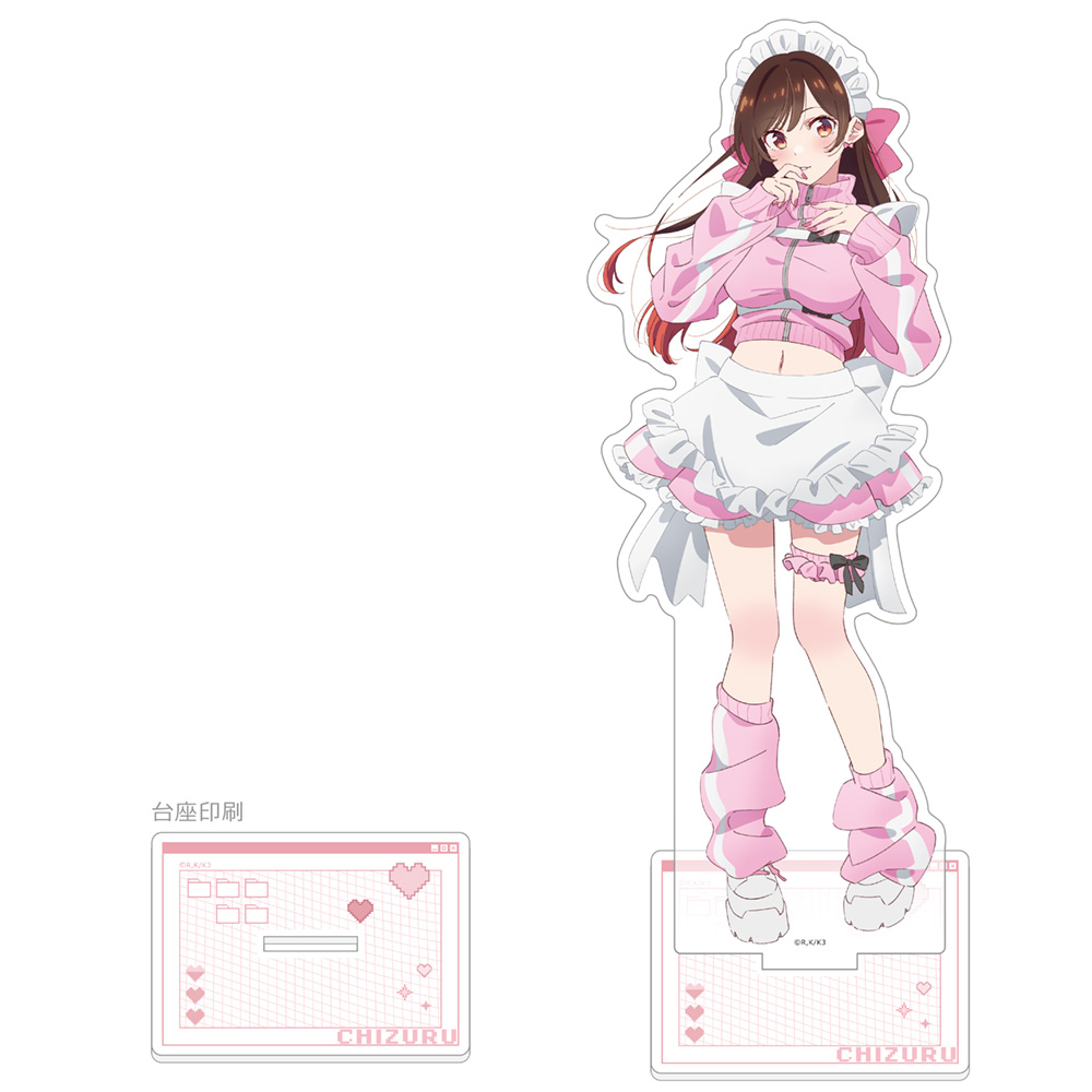 彼女、お借りします]描き下ろし特大アクリルスタンド（水原千鶴