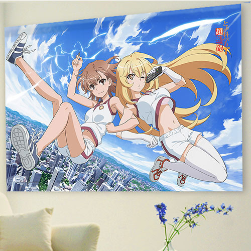 とある スマスロ 御坂美琴・食蜂操祈 フレームマグネット セット 当選