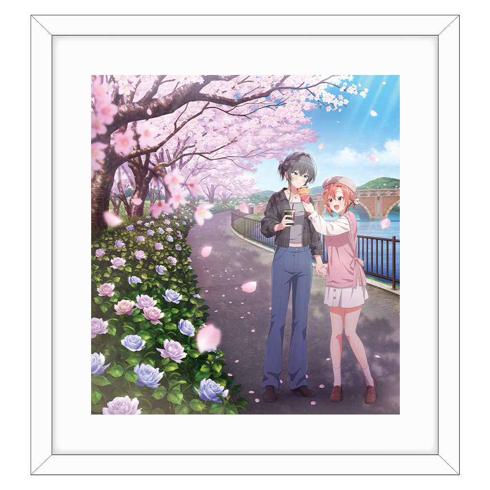 ささやくように恋を唄う]描き下ろし複製原画（木野ひまり＆朝凪依）