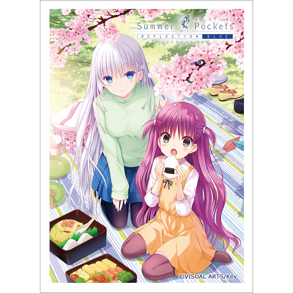 Summer Pockets REFLECTION BLUE]スリーブ（しろは＆うみ／花見）