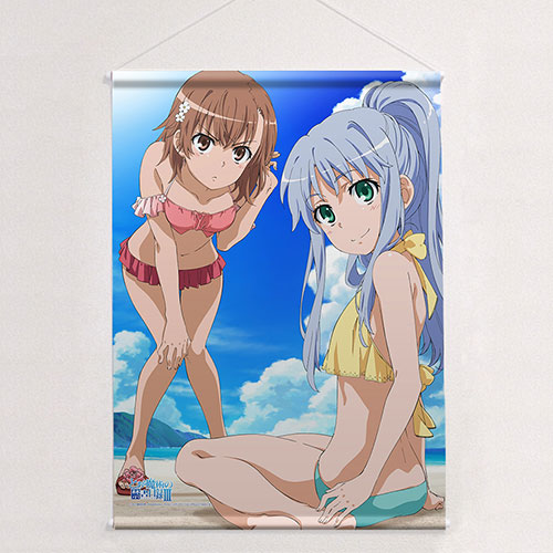 とある魔術の禁書目録Ⅲ]B2タペストリー（インデックス＆御坂美琴）