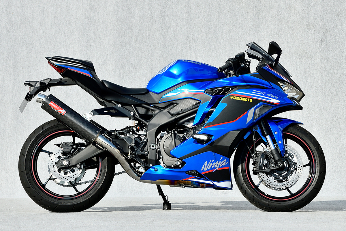 spec-AのニンジャZX-4R用マフラーは選択肢豊富！ | カスタムパーツ