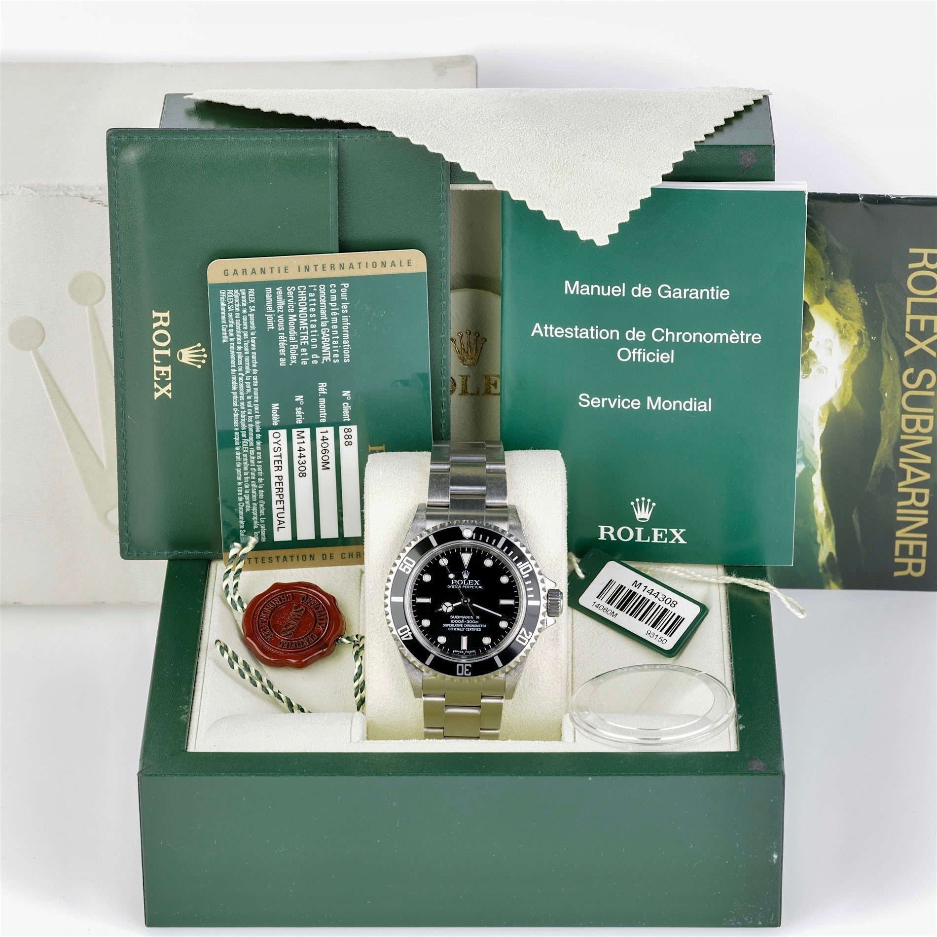 Rolex Submariner Ref 14060M, Boxed M144308 – C.W. Watch Shop