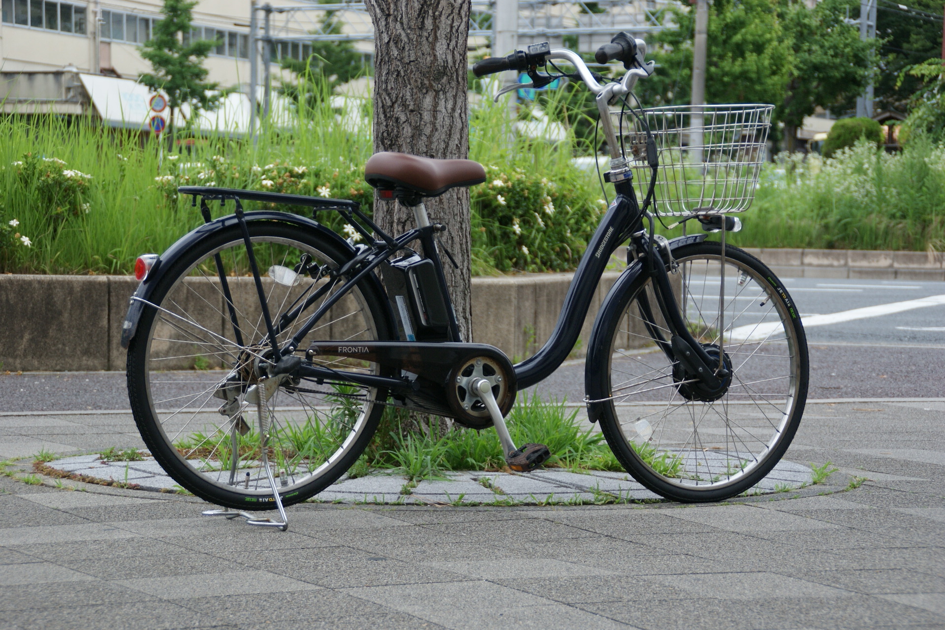 ベルトドライブ採用の電動自転車！BRIDGESTONE フロンティアDX【2017年