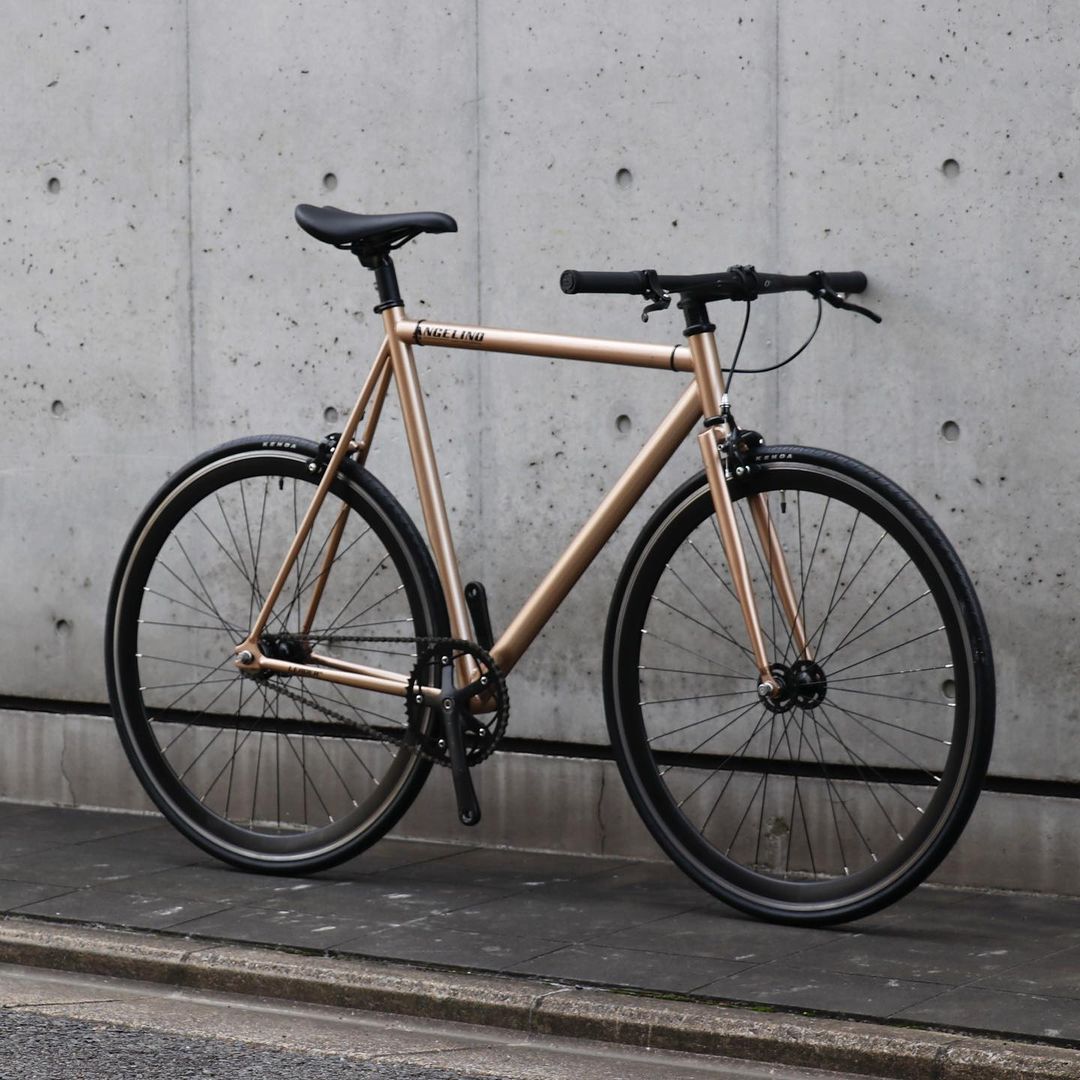 HIGH シングルスピード SINGLE SPEED 中古 ピストバイク ピンク D14