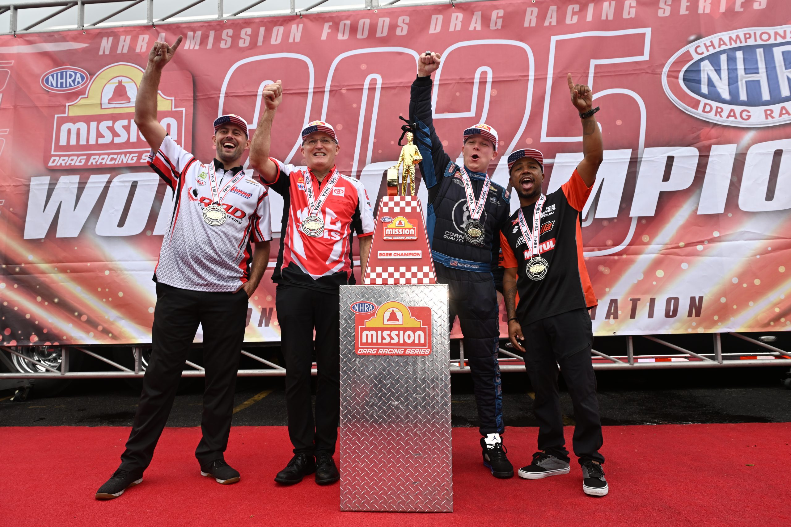 Rain Forces Cancellation of NHRA Finals, Champions Crowned Based