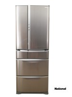 ナショナル【WiLL FRIDGE mini】レトロ冷蔵庫□2ドア冷蔵庫NR-B16RA