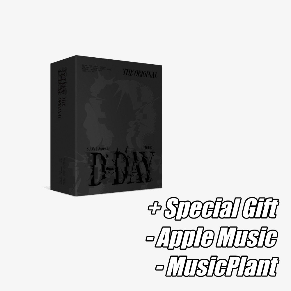 SUGA | Agust D TOUR 'D-DAY' The Original + Special Gift (Music