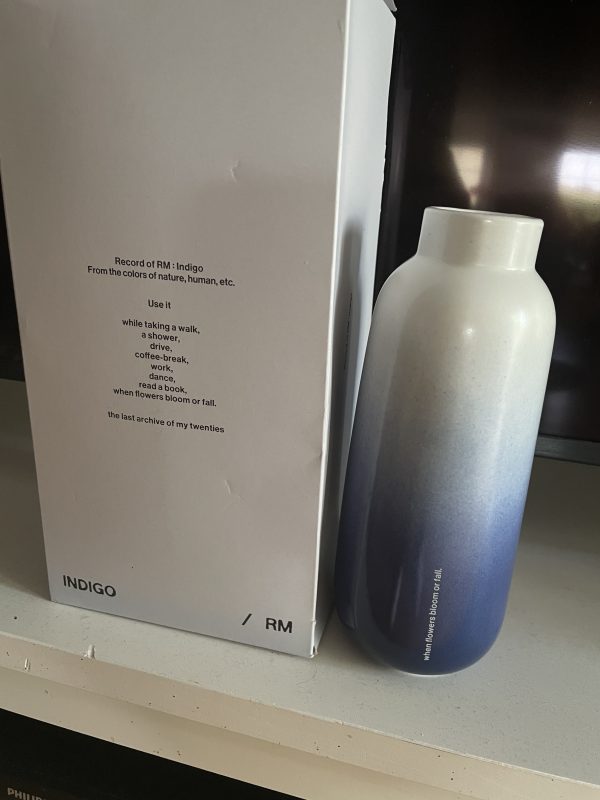 BTS RM INDIGO VASE - A-KPOP