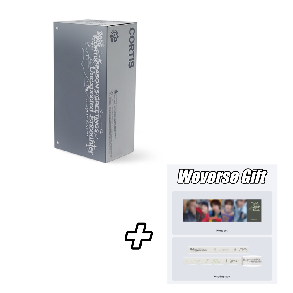CORTIS 2026 SEASON'S GREETINGS + Weverse Special Gift (1 set of 5