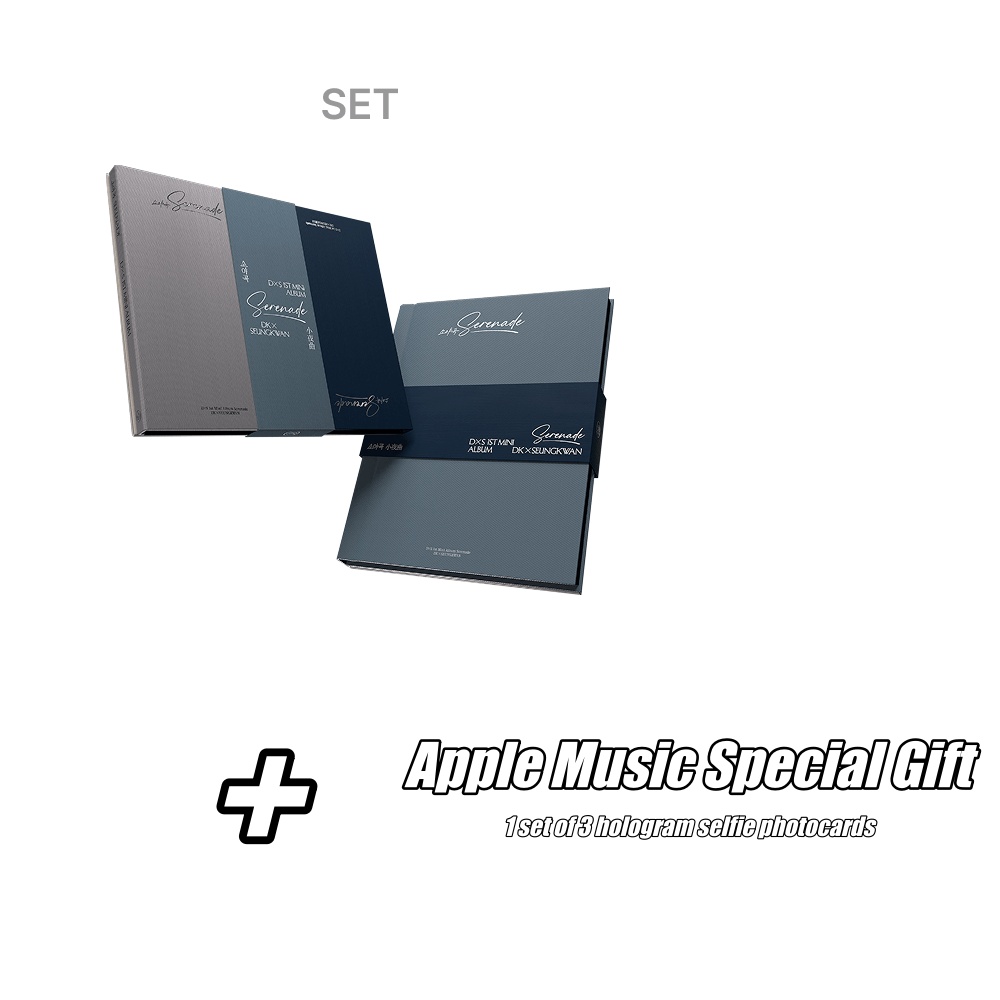 SEVENTEEN DKxSEUNGKWAN 1st Mini Album Serenade (Set) + Apple Music