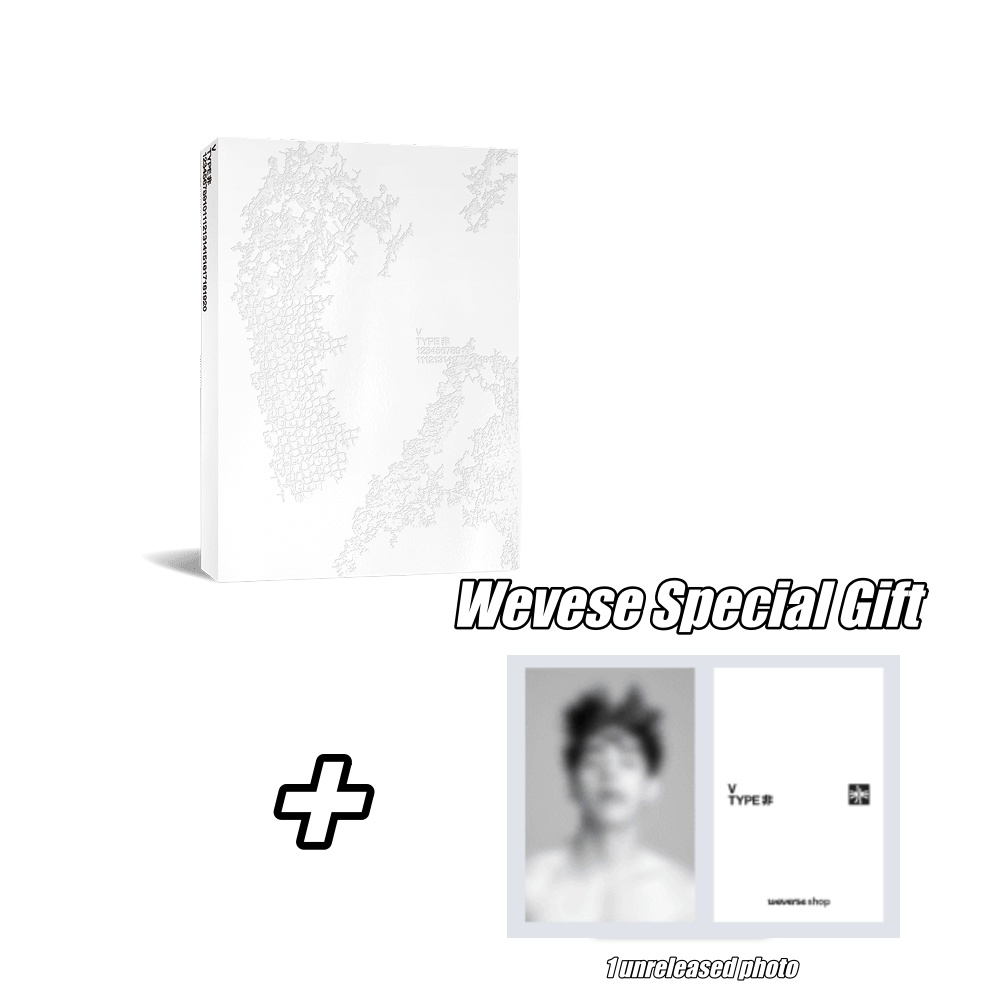BTS V 'TYPE 非' PHOTOBOOK + Weverse Gift - A-KPOP