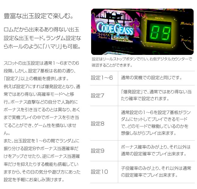 設定7基板「極メ」【単品販売可】 A-SLOT