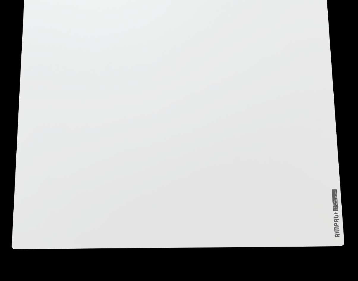 500x500】薄型ガラスマウスパッド-AIMPAD glass1.5