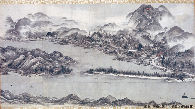 天橋立図の謎／雪舟「天橋立図」を旅する／名画の中を歩くまち－天橋立